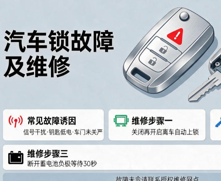 唯一的车钥匙丢了有什么开锁方法？